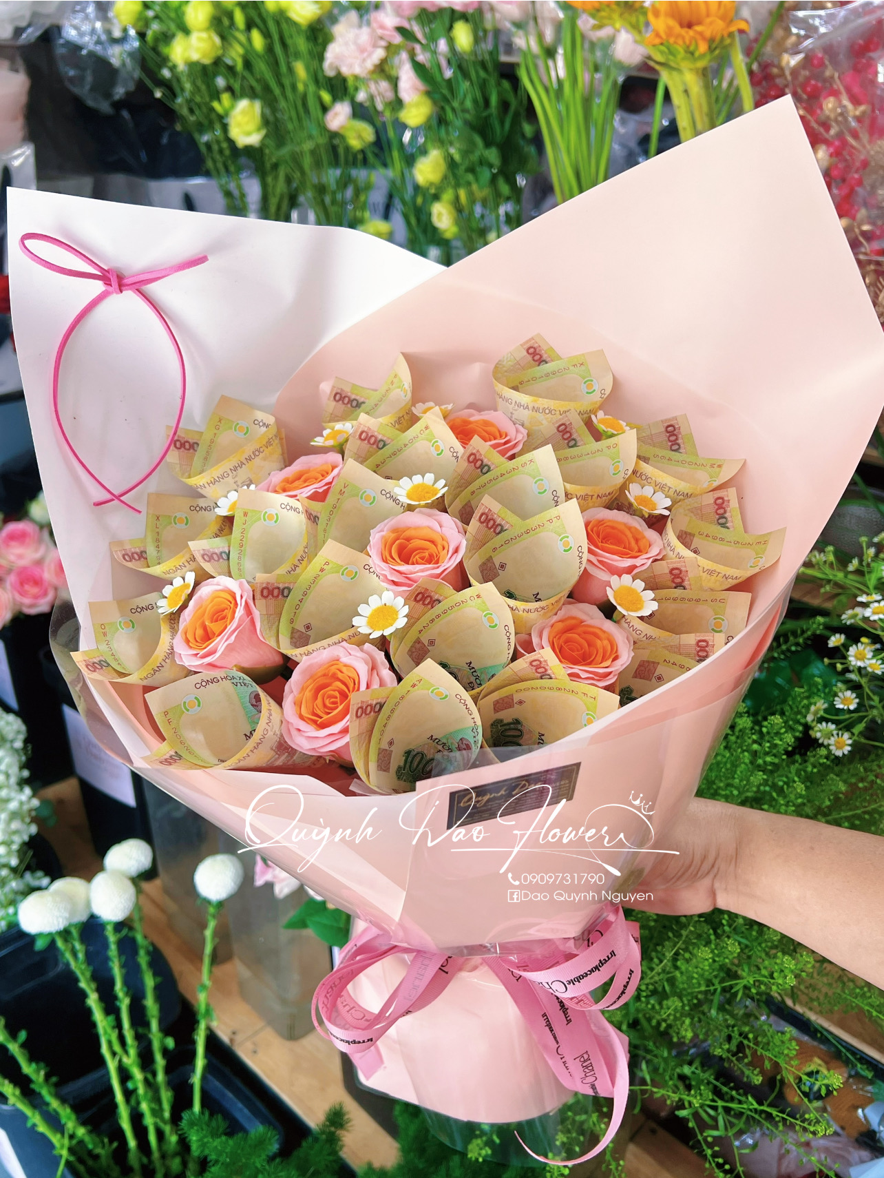 Hoa tiền quận 12 hcm