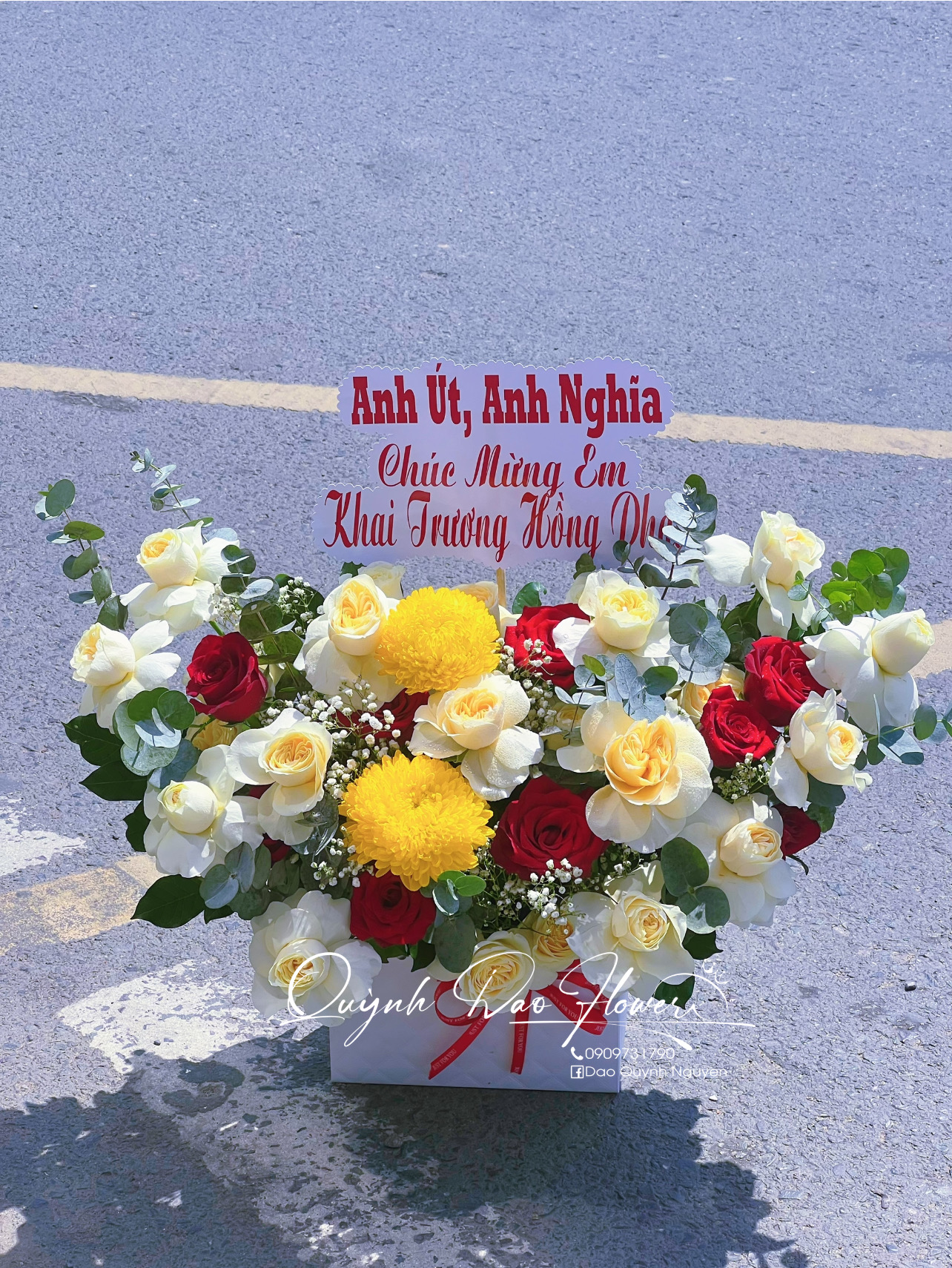 Hoa khai trương đẹp 