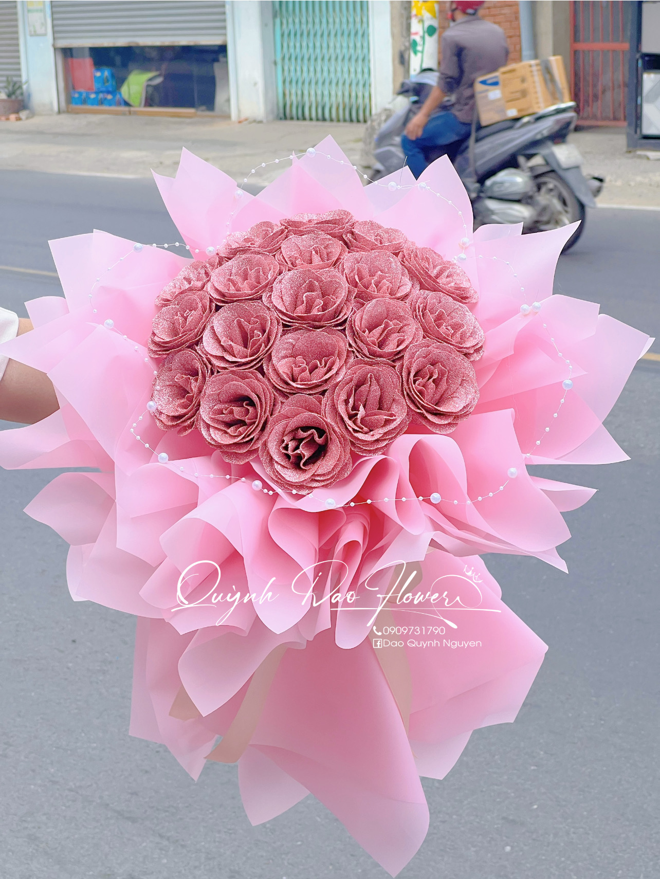 Bó hoa Hồng nu công chúa 