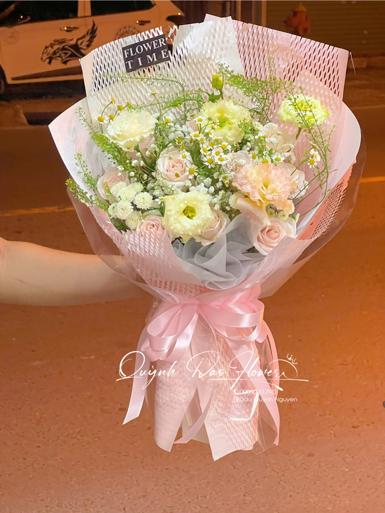 Bó hoa cát tường 