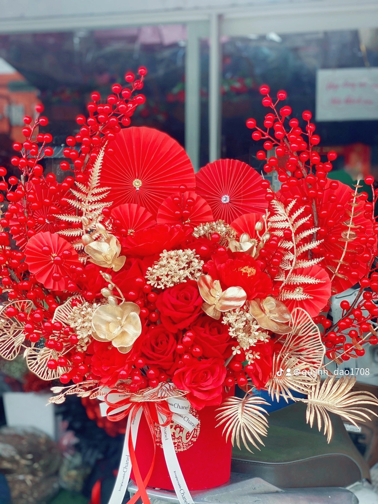 Bình đào đông trang trí Tết, tặng khai trương to đẹp 