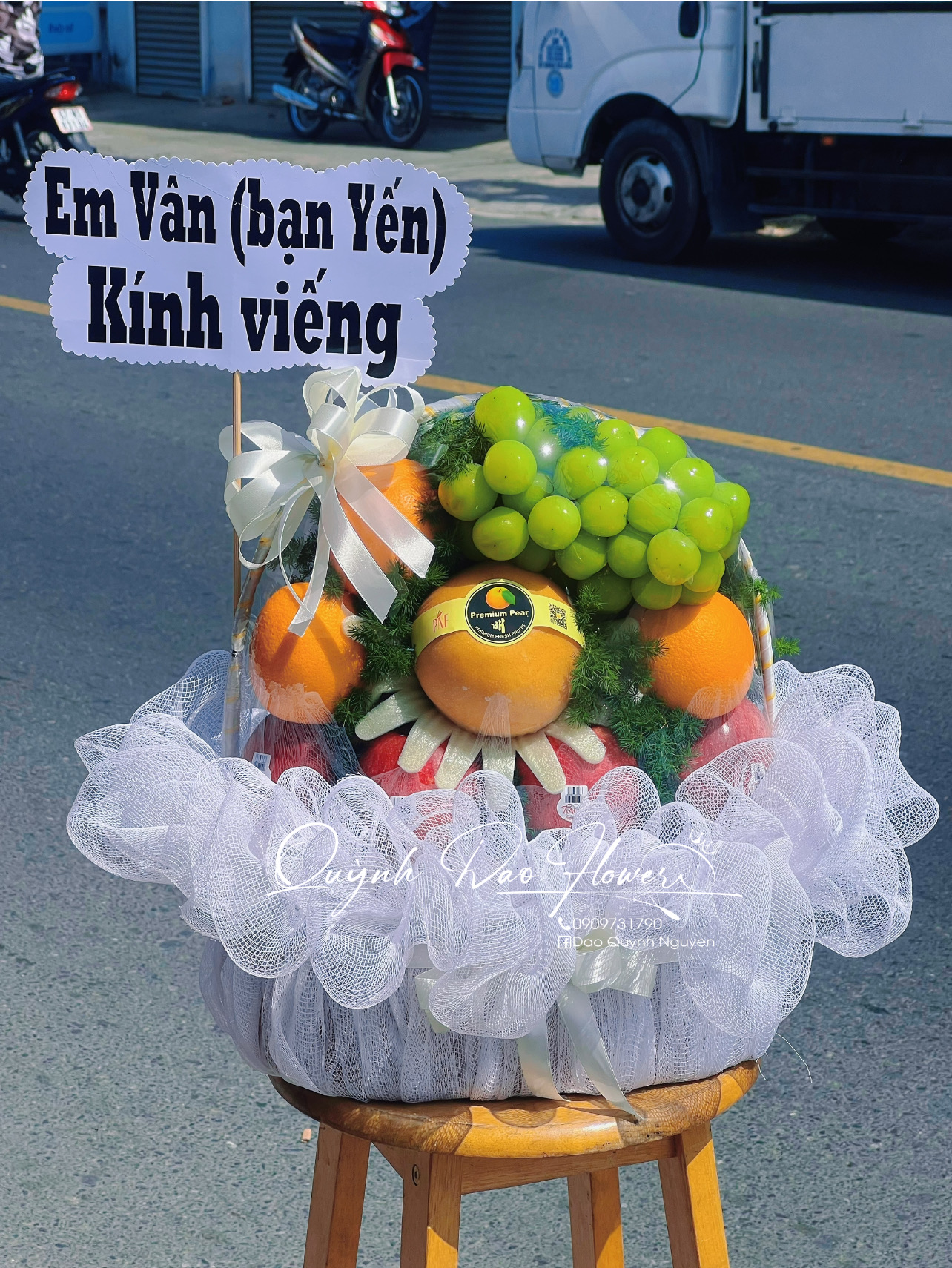 Giỏ trái cây đi đám