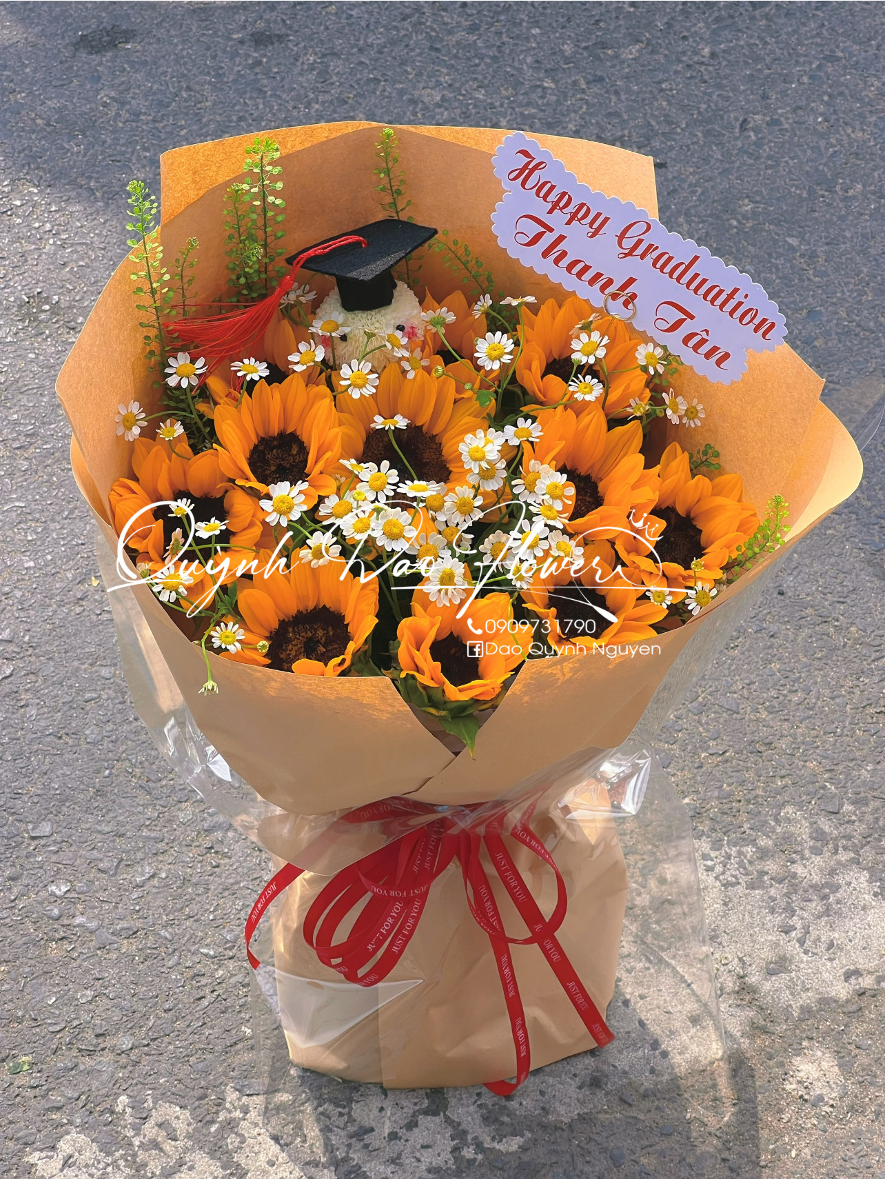 Hoa hướng dương, hoa chúc mừng 
