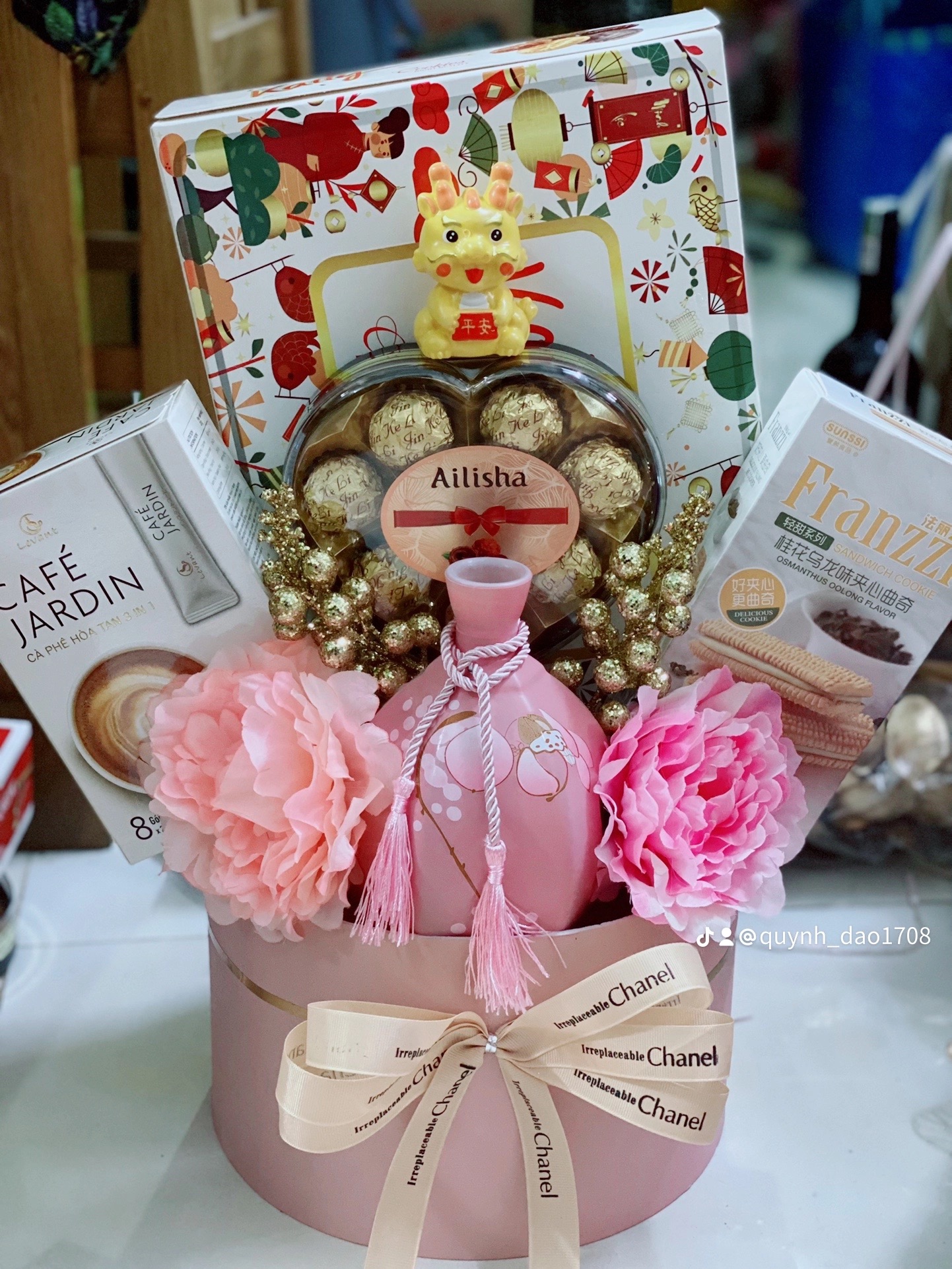 Giỏ quà Tết đẹp 