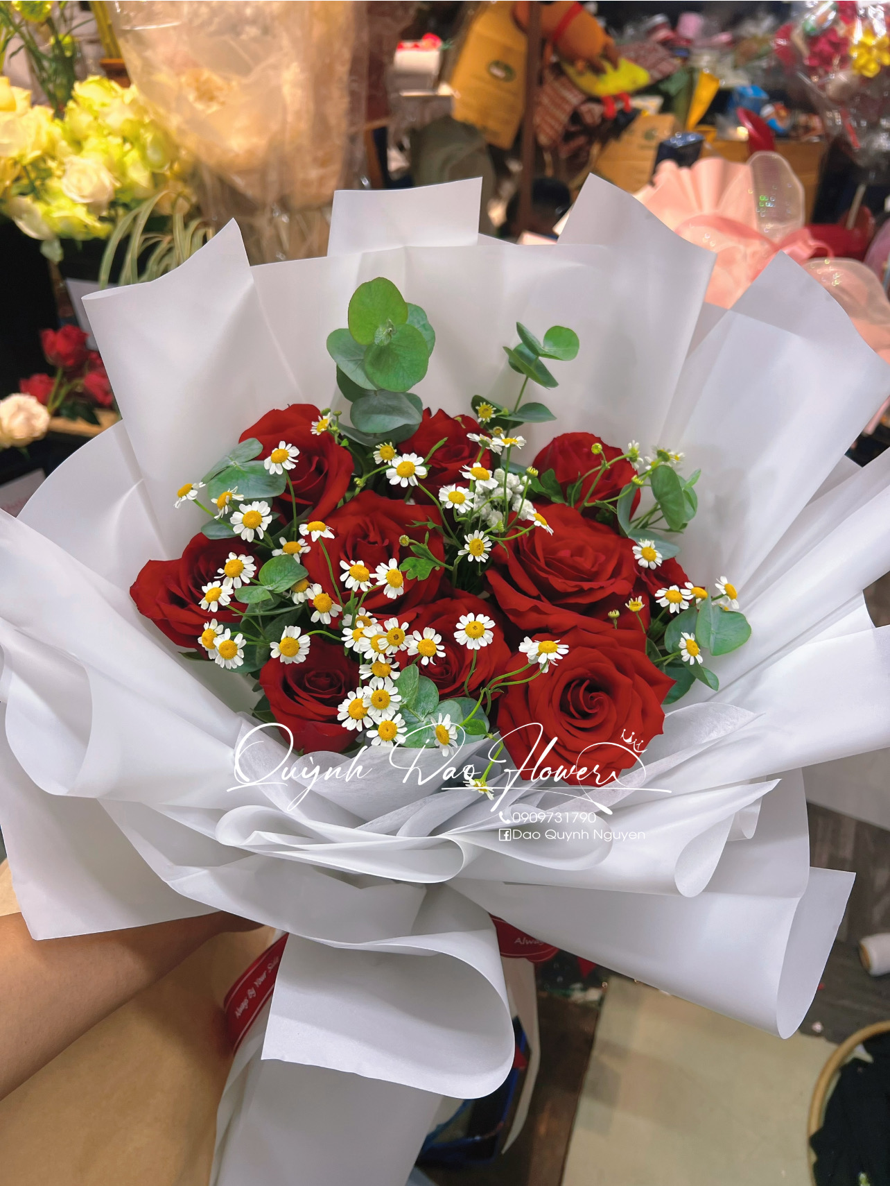 Bó hoa nhỏ xinh lễ 8/3