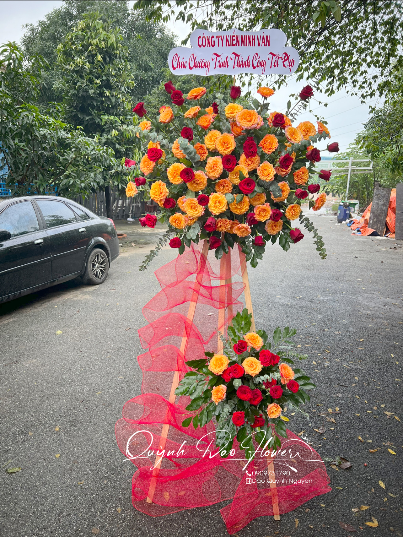 Kệ khai trương kệ gỗ
