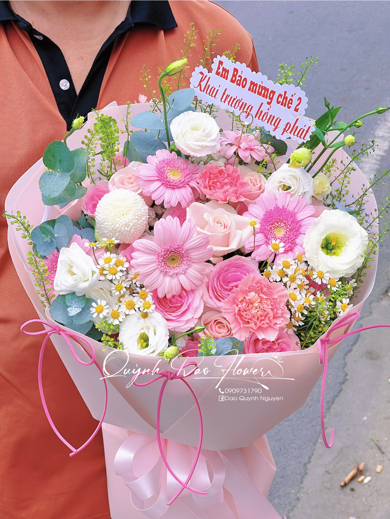 Bó hoa mix gò vấp 