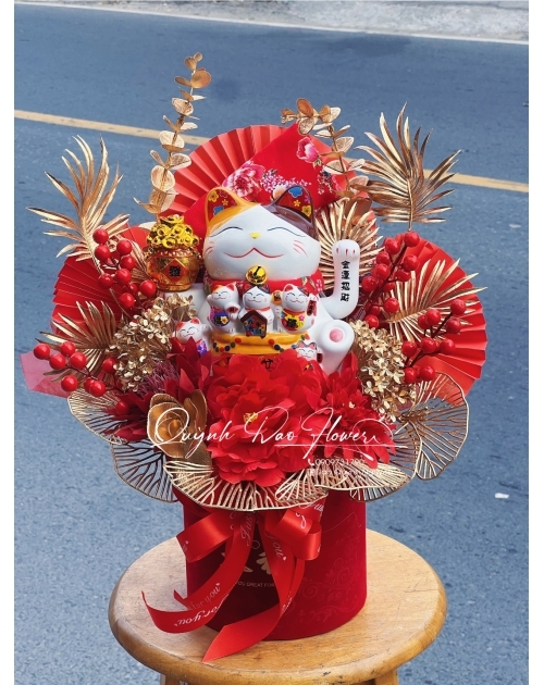 Mèo thần tài mini