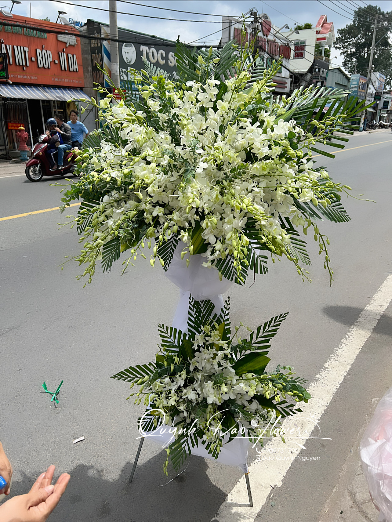 Kệ lan đi viếng 