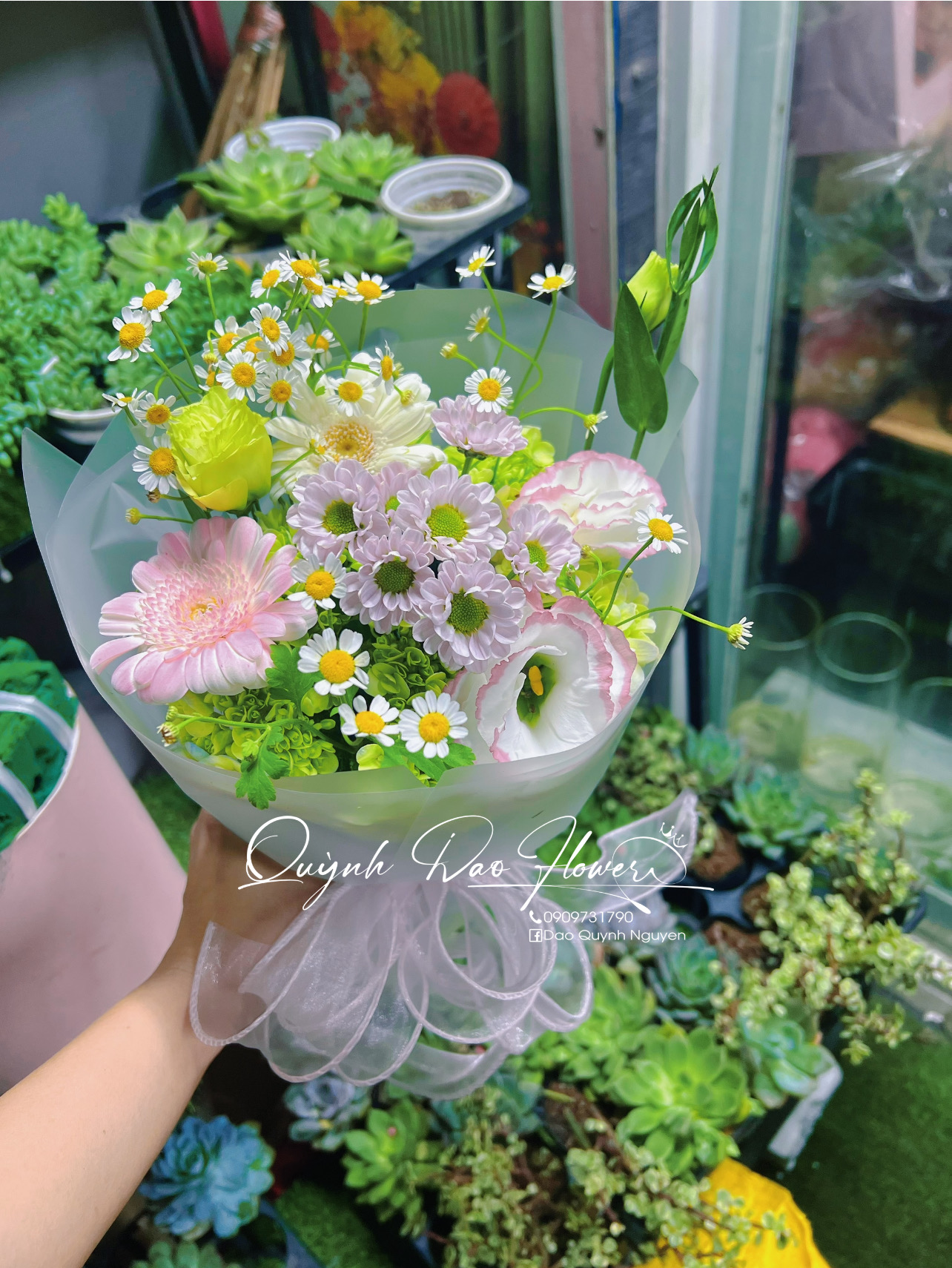 Hoa mix nhỏ xinh