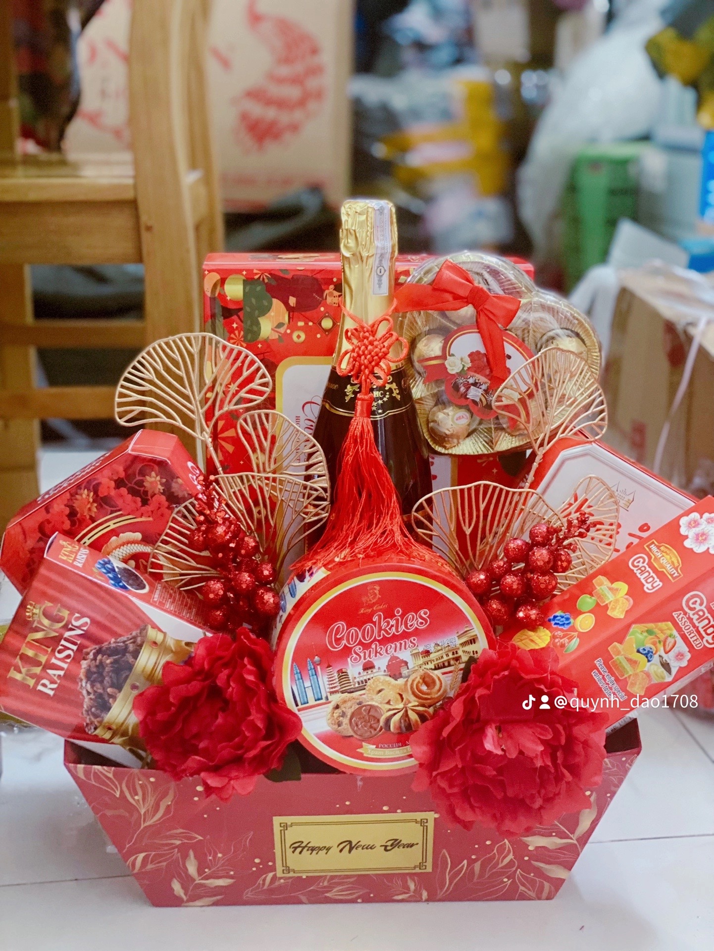 Giỏ quà Tết giá rẻ tại Thủ Đức, bình dương 