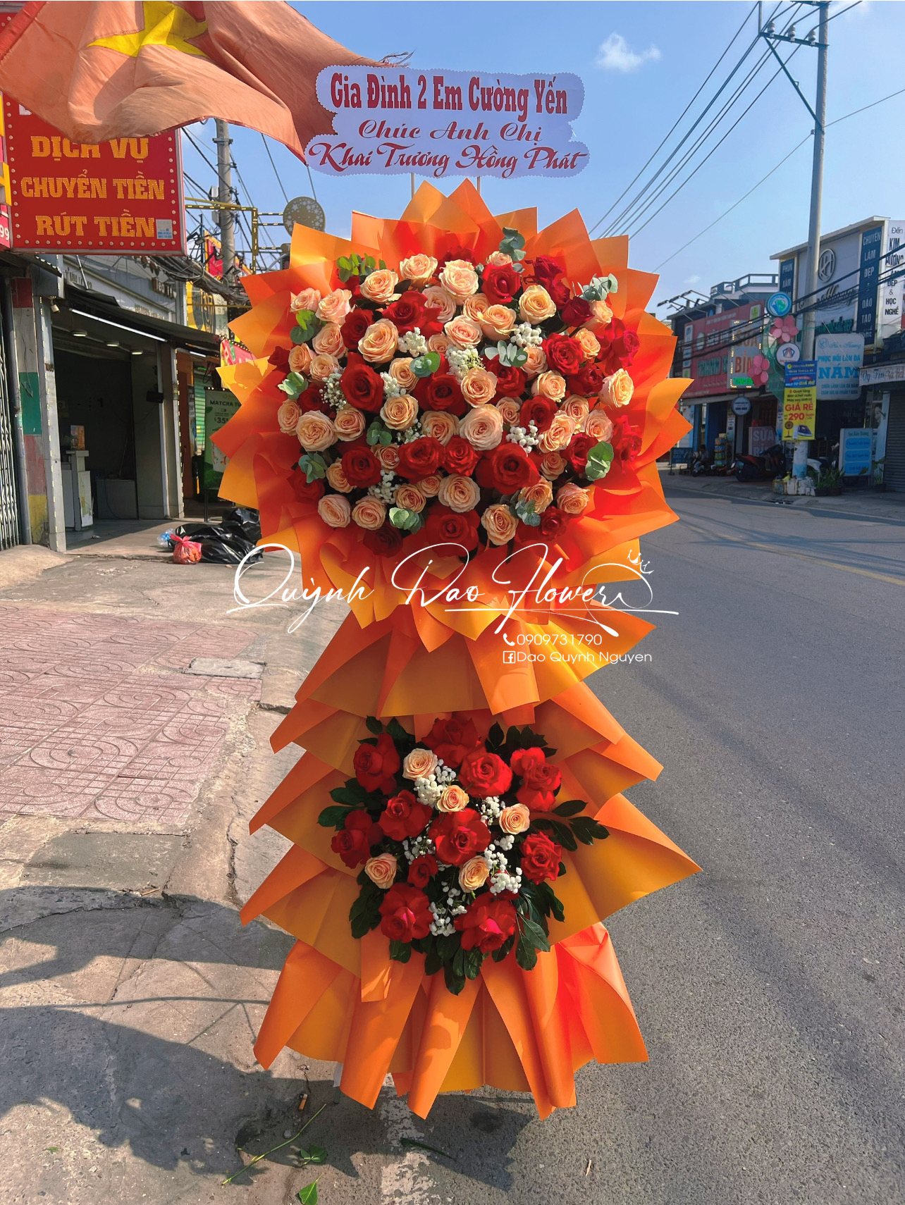 Hoa khai trương đẹp rẻ thủ Đức 