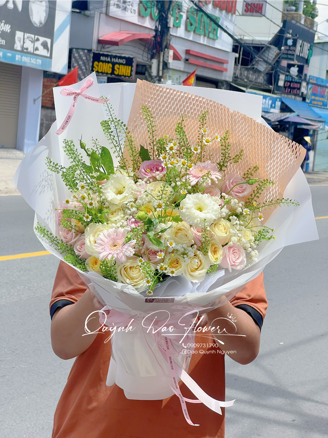 Bó hoa mix đẹp Thủ Đức 