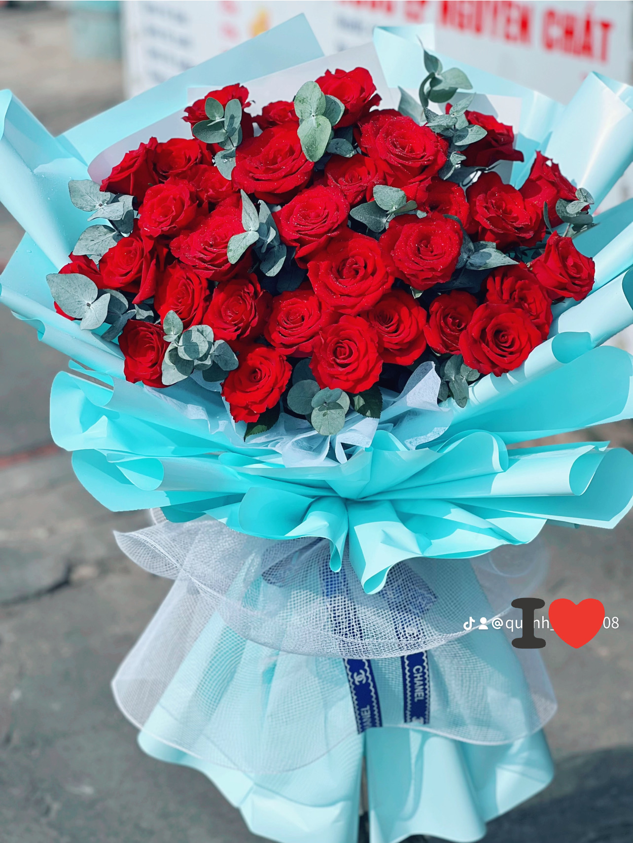 Bó hoa Hồng đỏ tặng sếp đẹp
