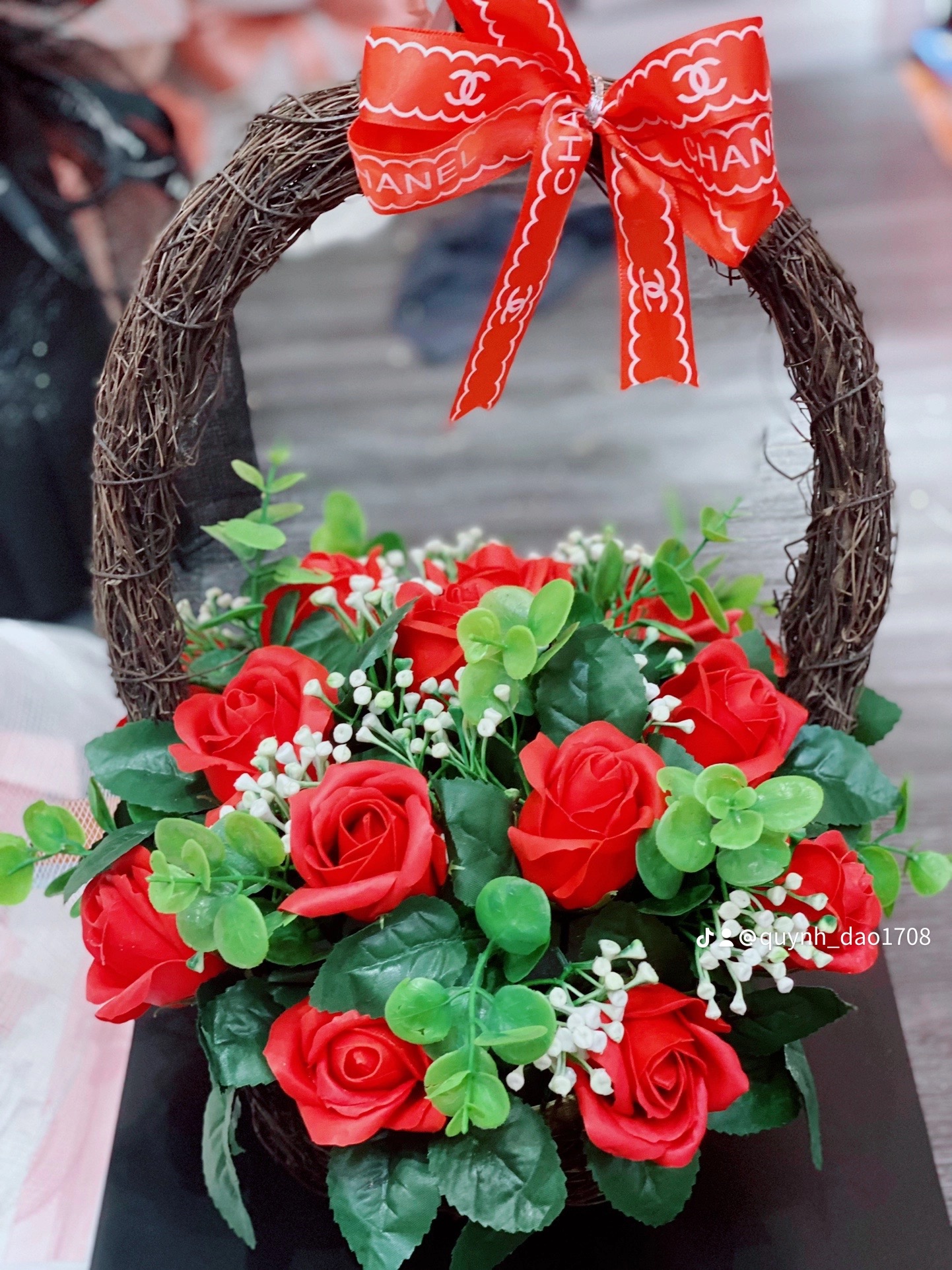 Giỏ hoa sinh Nhật giá rẻ
