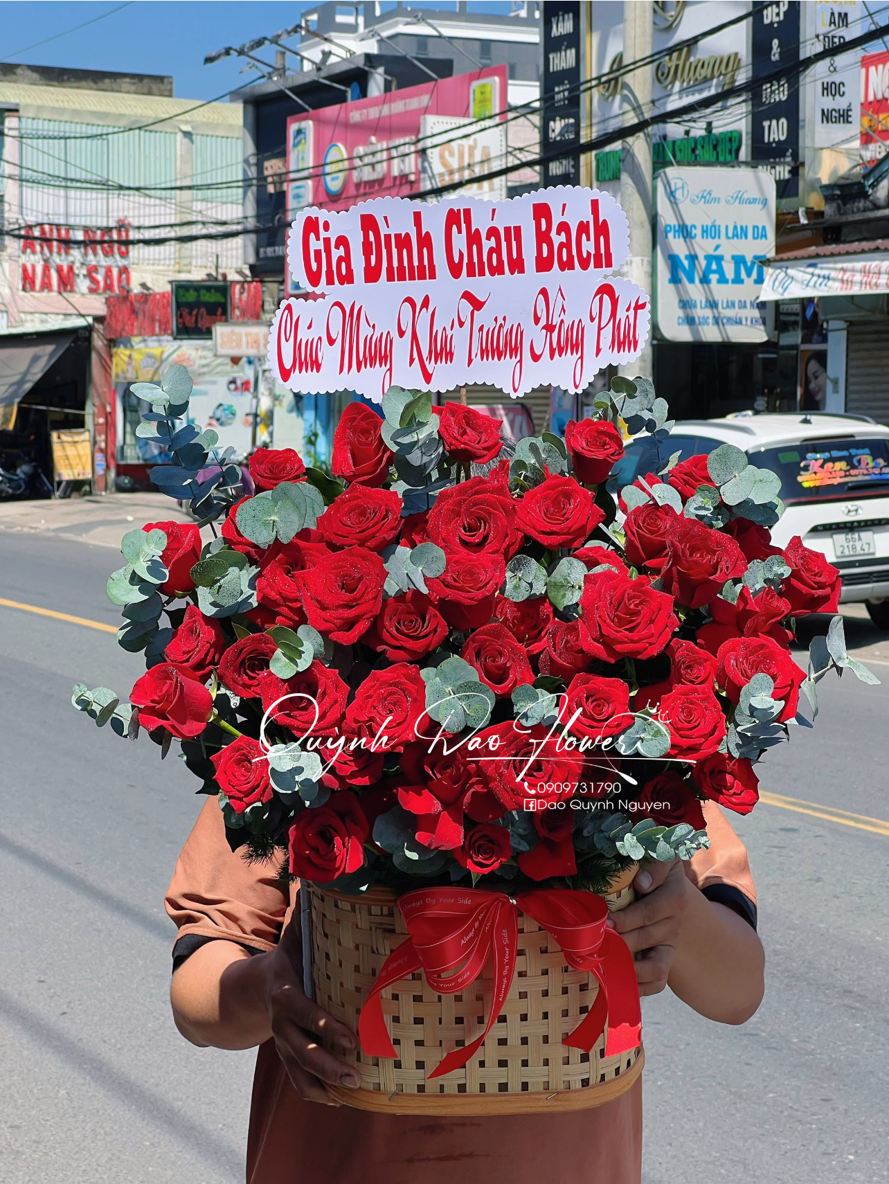 Hoa khai trương tam bình thủ Đức 