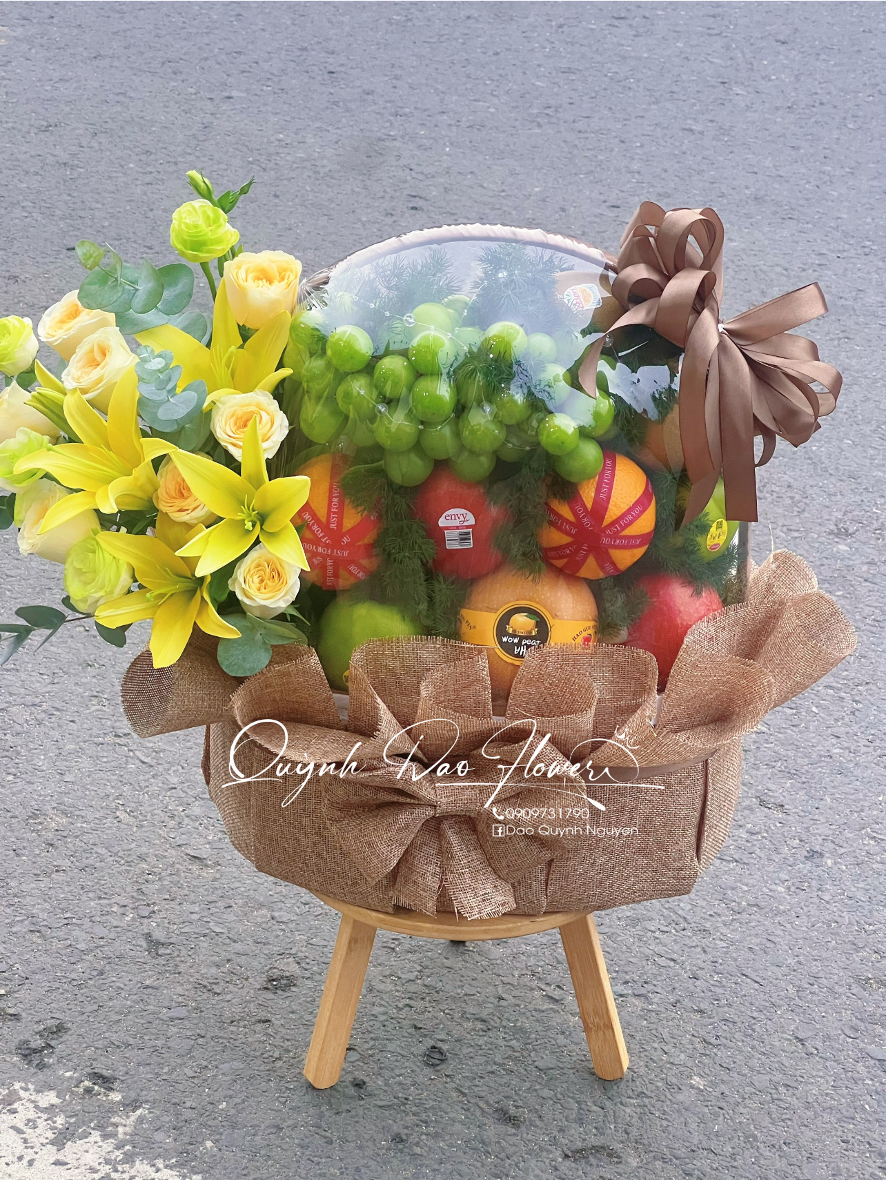Giỏ trái cây dĩ an Bình dương hcm