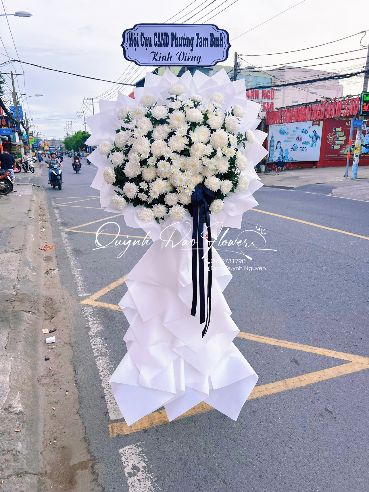Hoa viếng gò vấp 