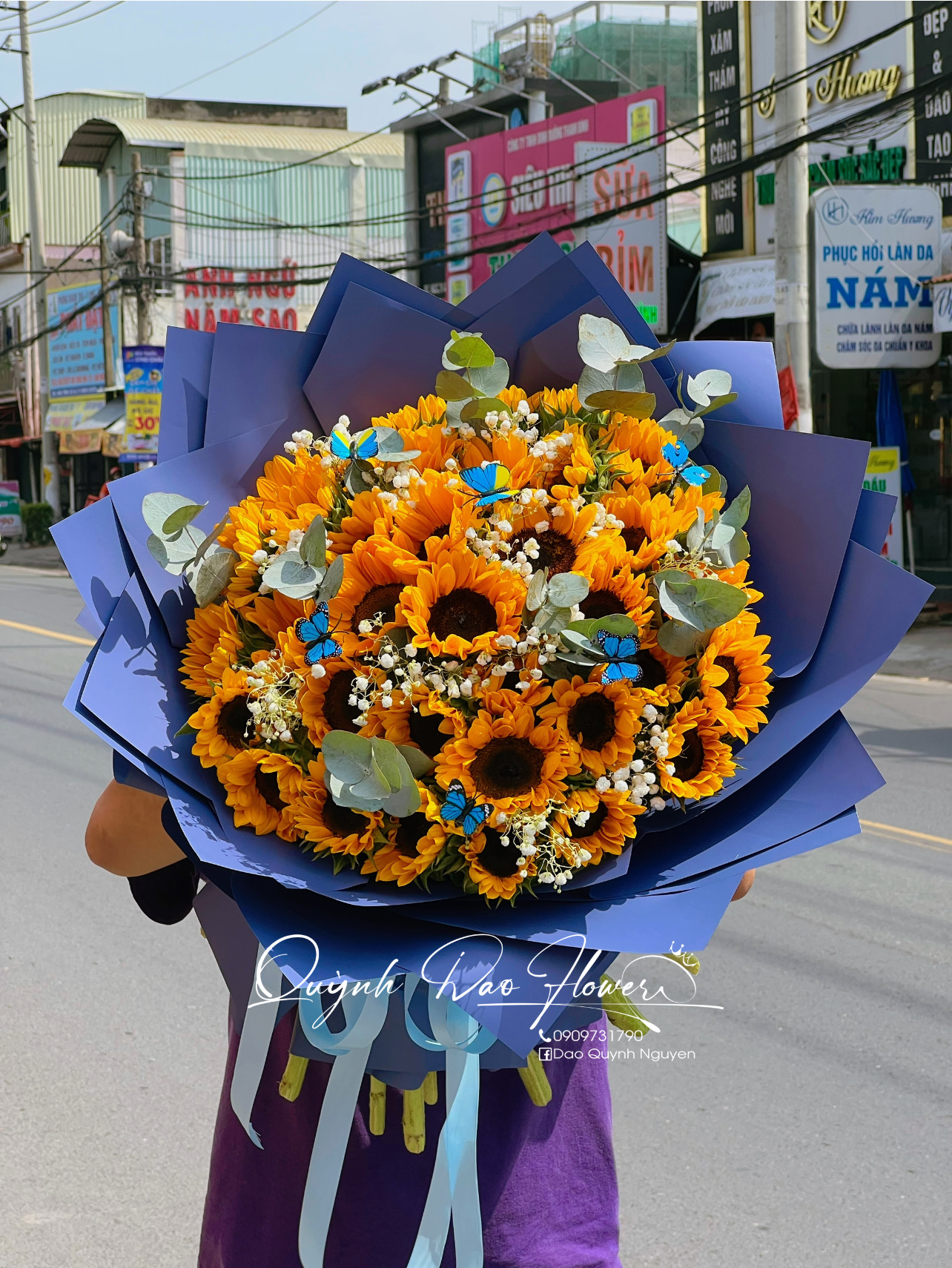 Bó hoa hướng dương 36bông