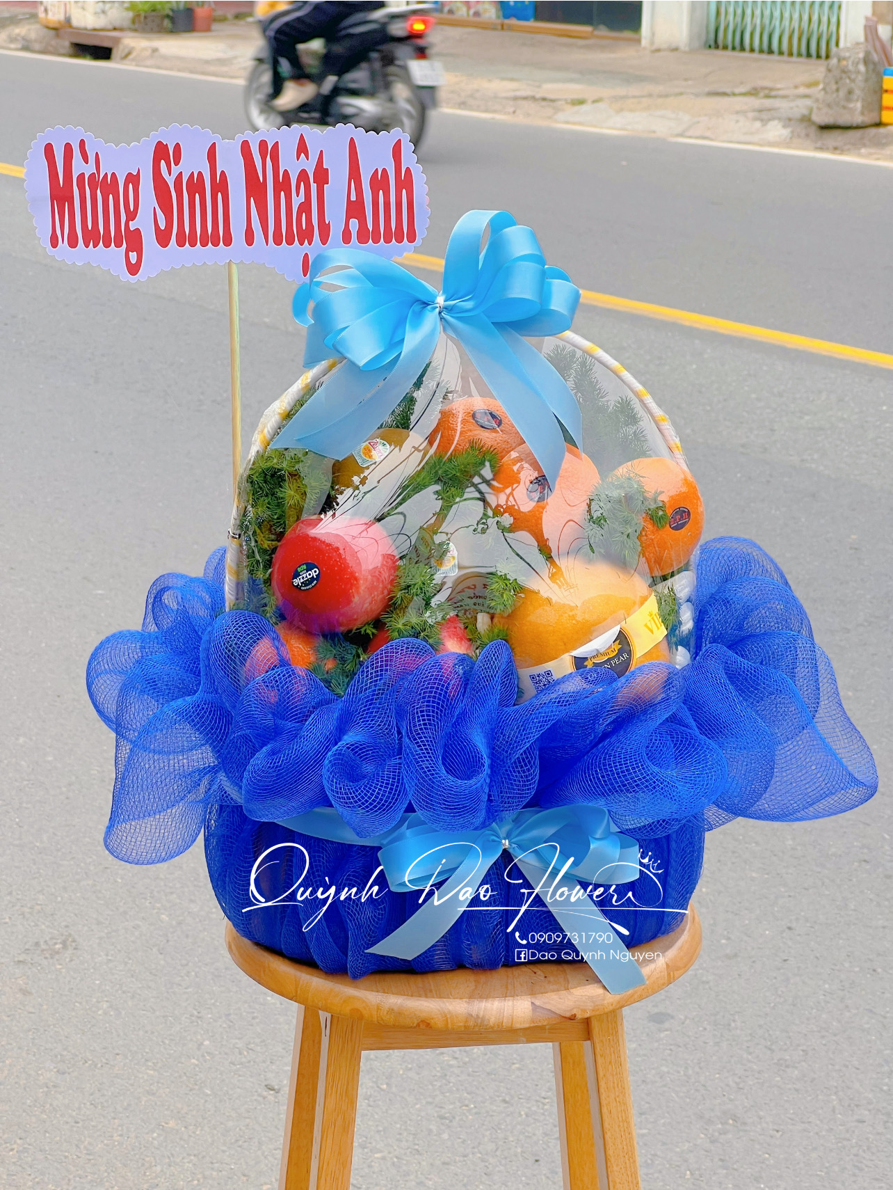 Giỏ trái cây tặng sếp nam tại Thủ Đức 