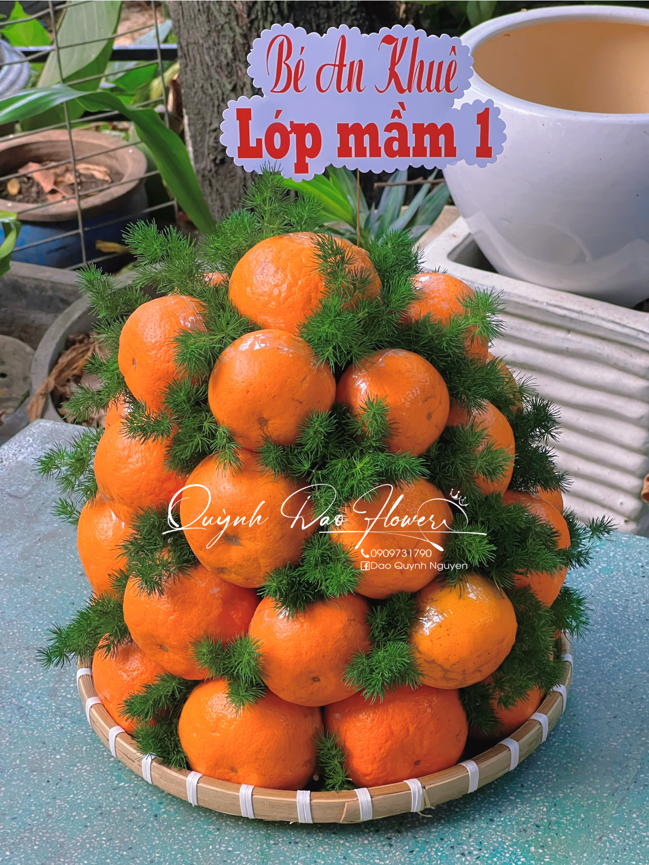 Mâm quýt cúng giỗ