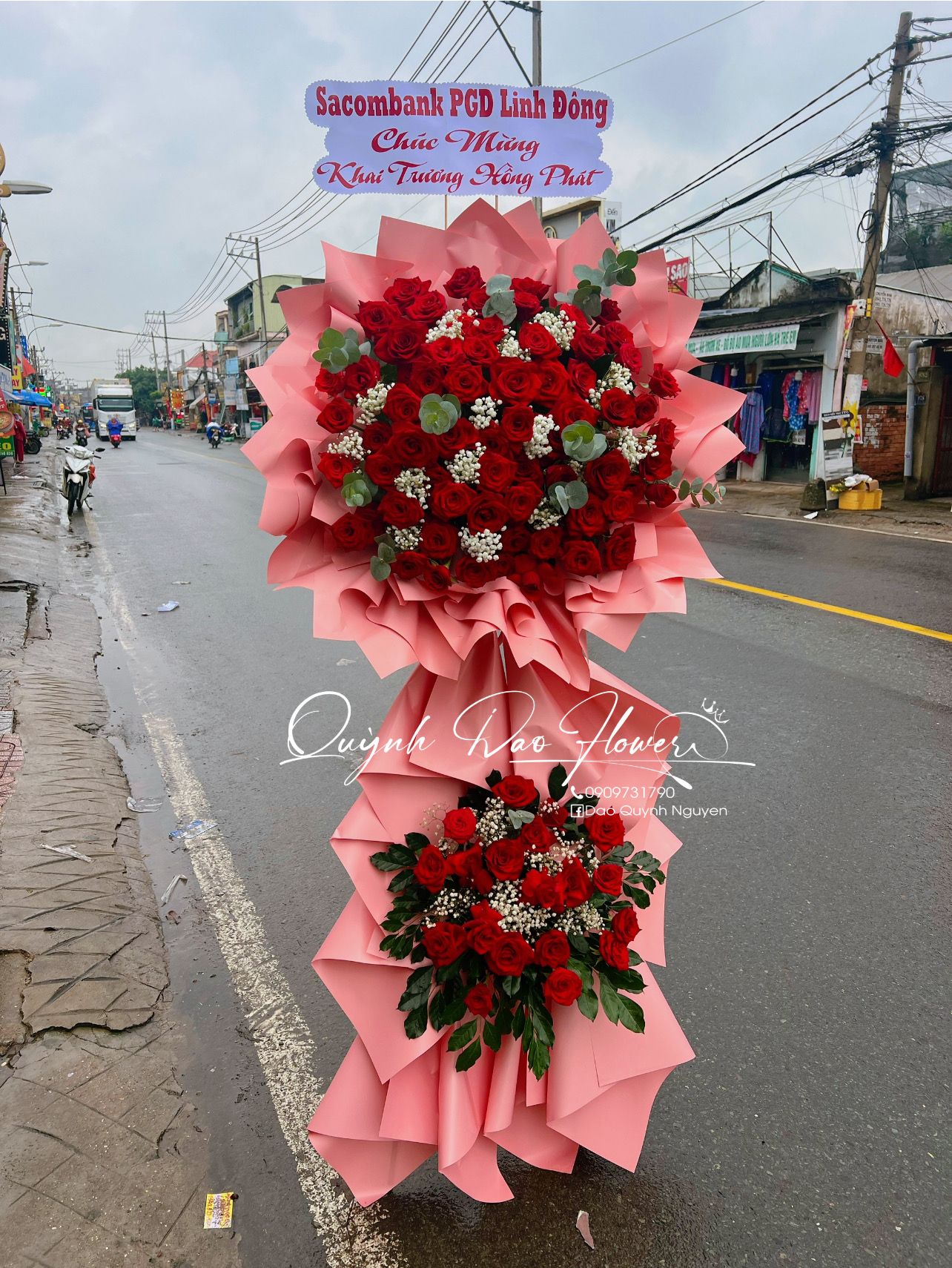 Kệ khai trương linh Xuân thủ Đức 