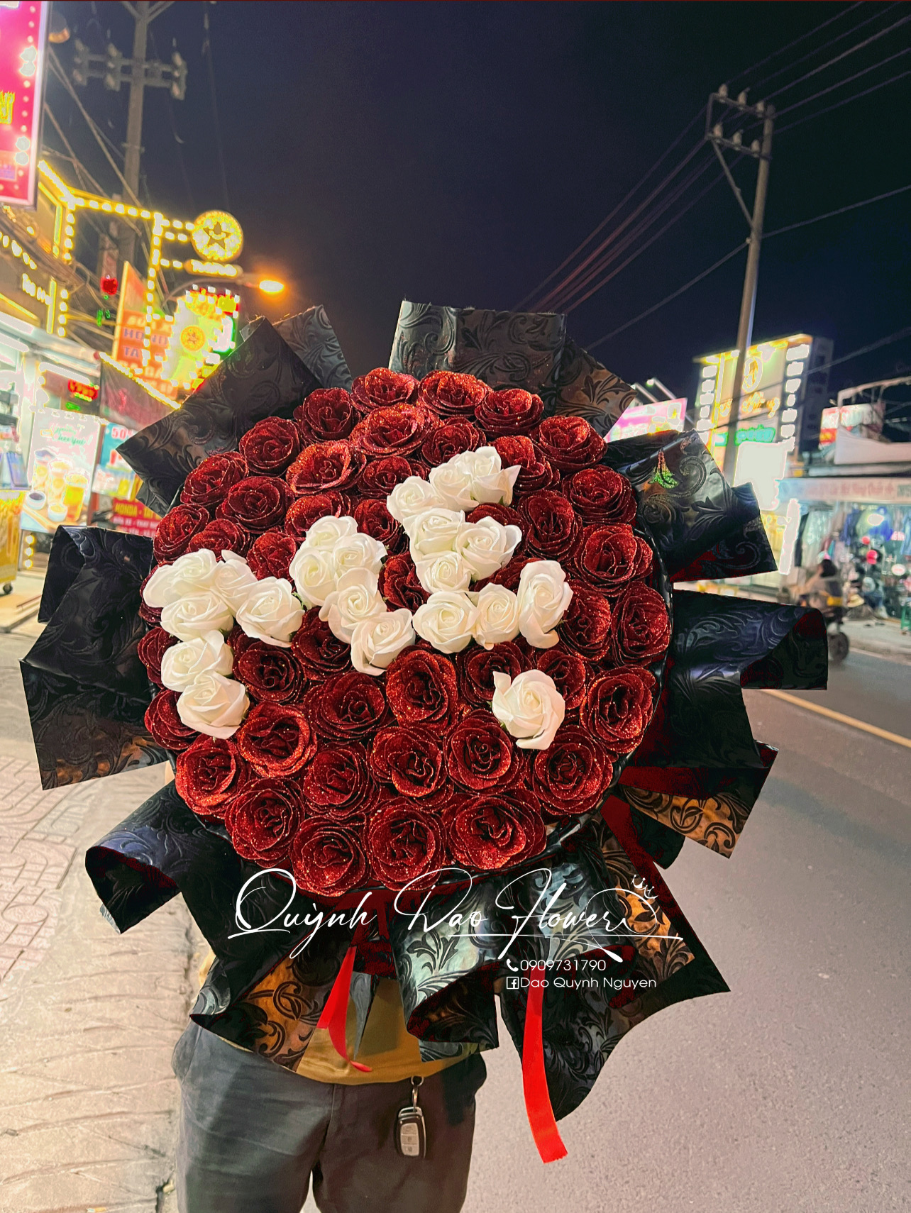Bó hoa nhũ tặng mẹ