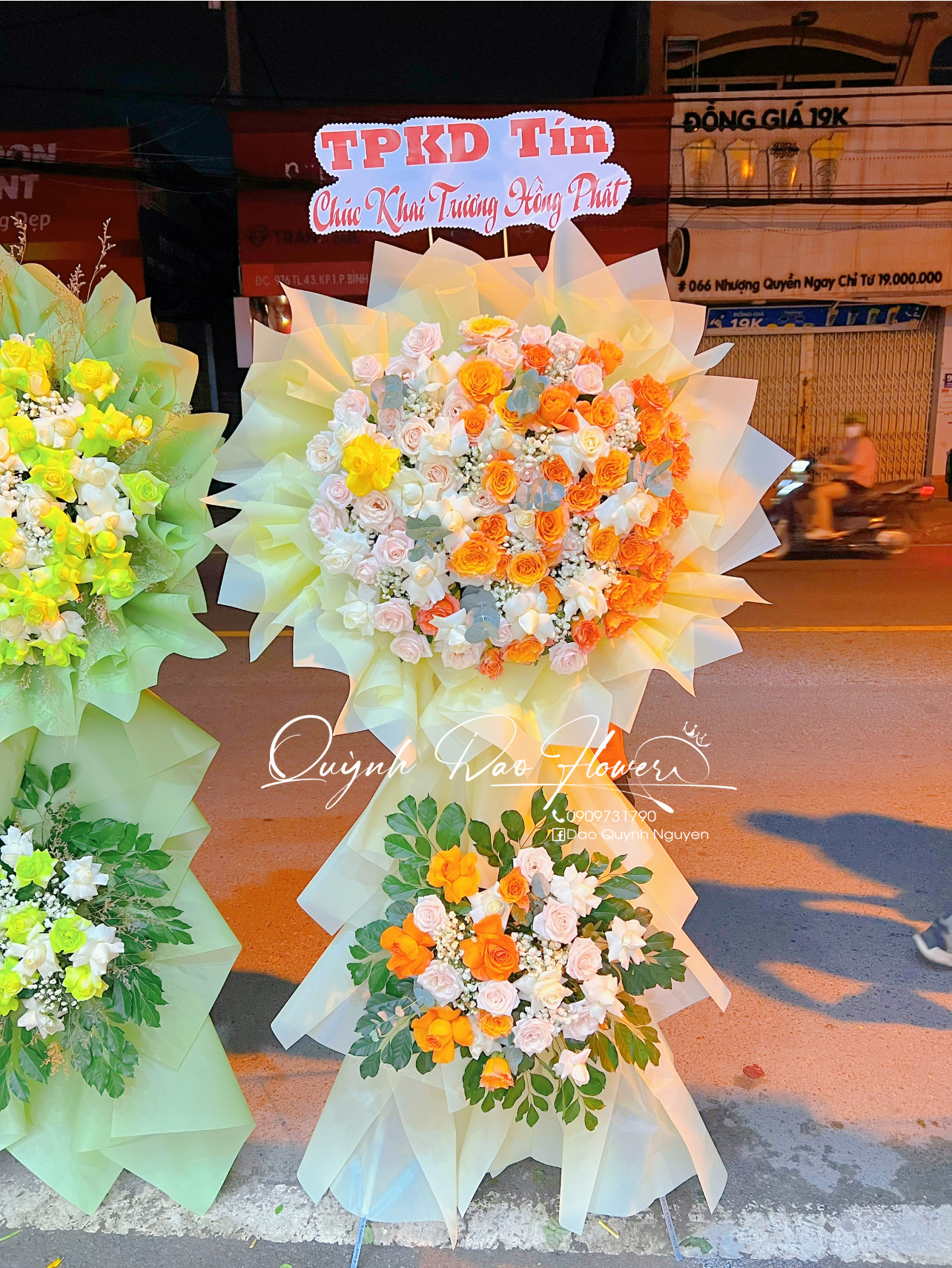 Hoa khai trương thuận an