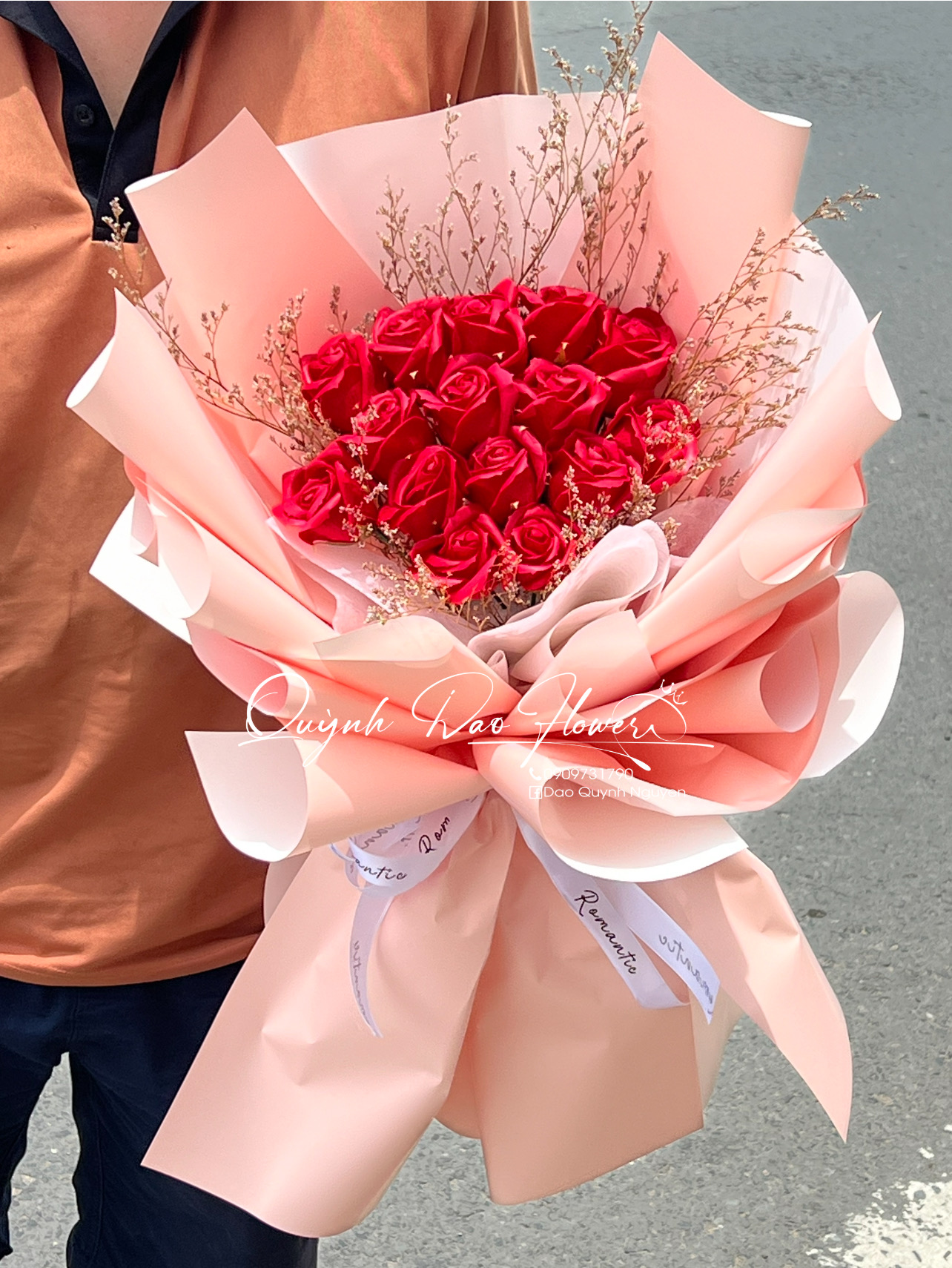 Bó hoa sáp quận 3