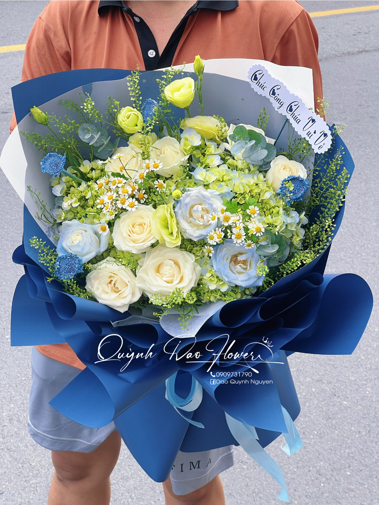 Bó hoa cẩm tú cầu quận 4