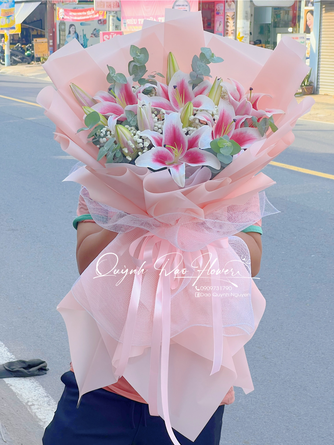 Bó hoa ly Hồng 