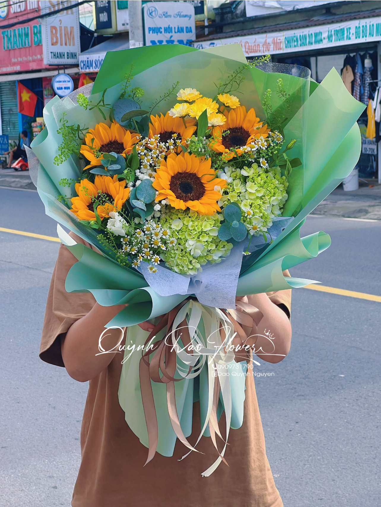Hoa Tú cầu mix