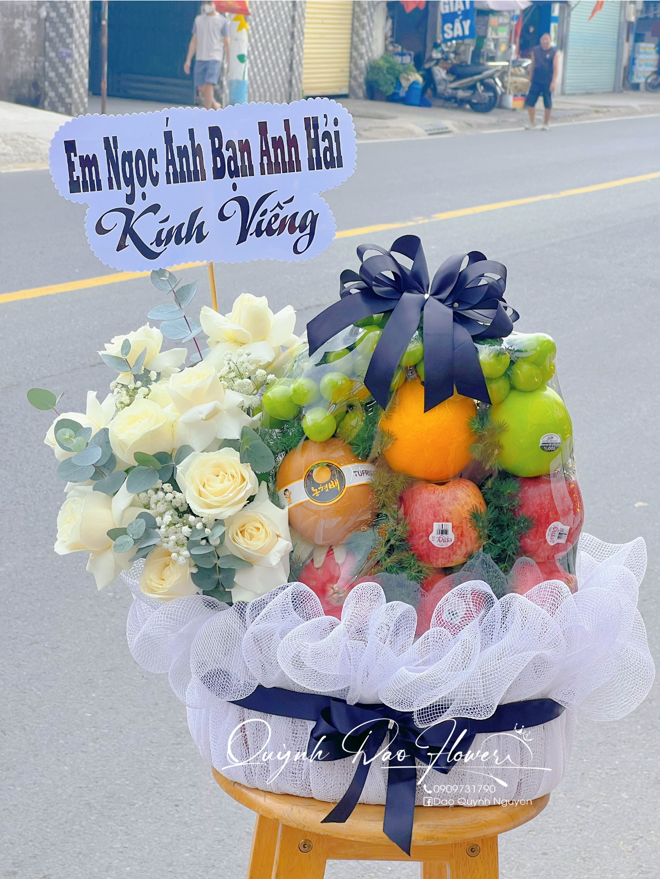 Giỏ trái cây bình hoà thuận an