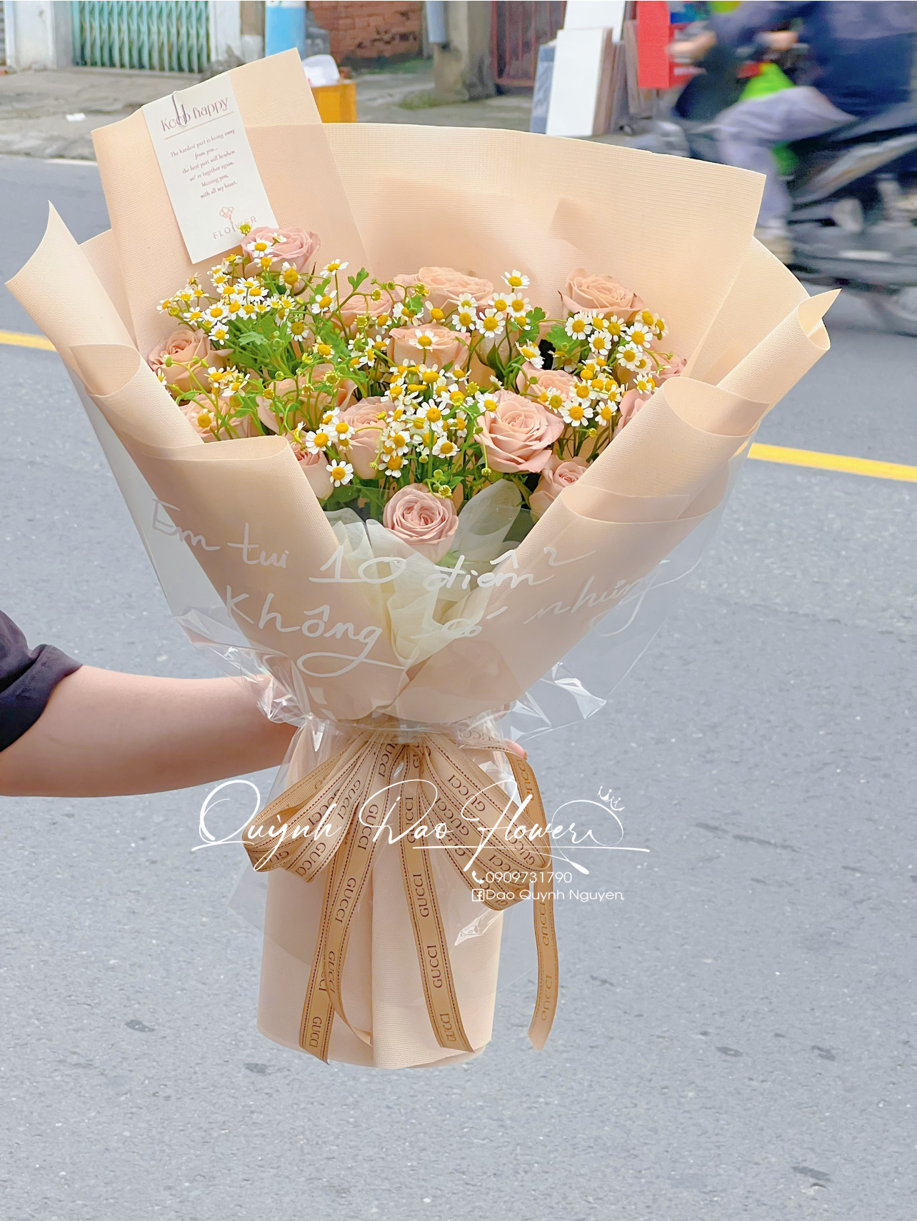 Bo hoa capuchino tại gò vấp 