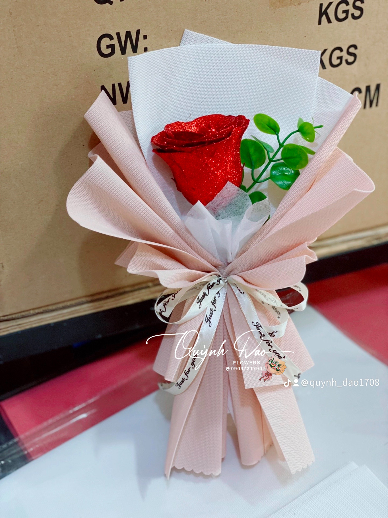 Bó hoa kim tuyến 1 bông 