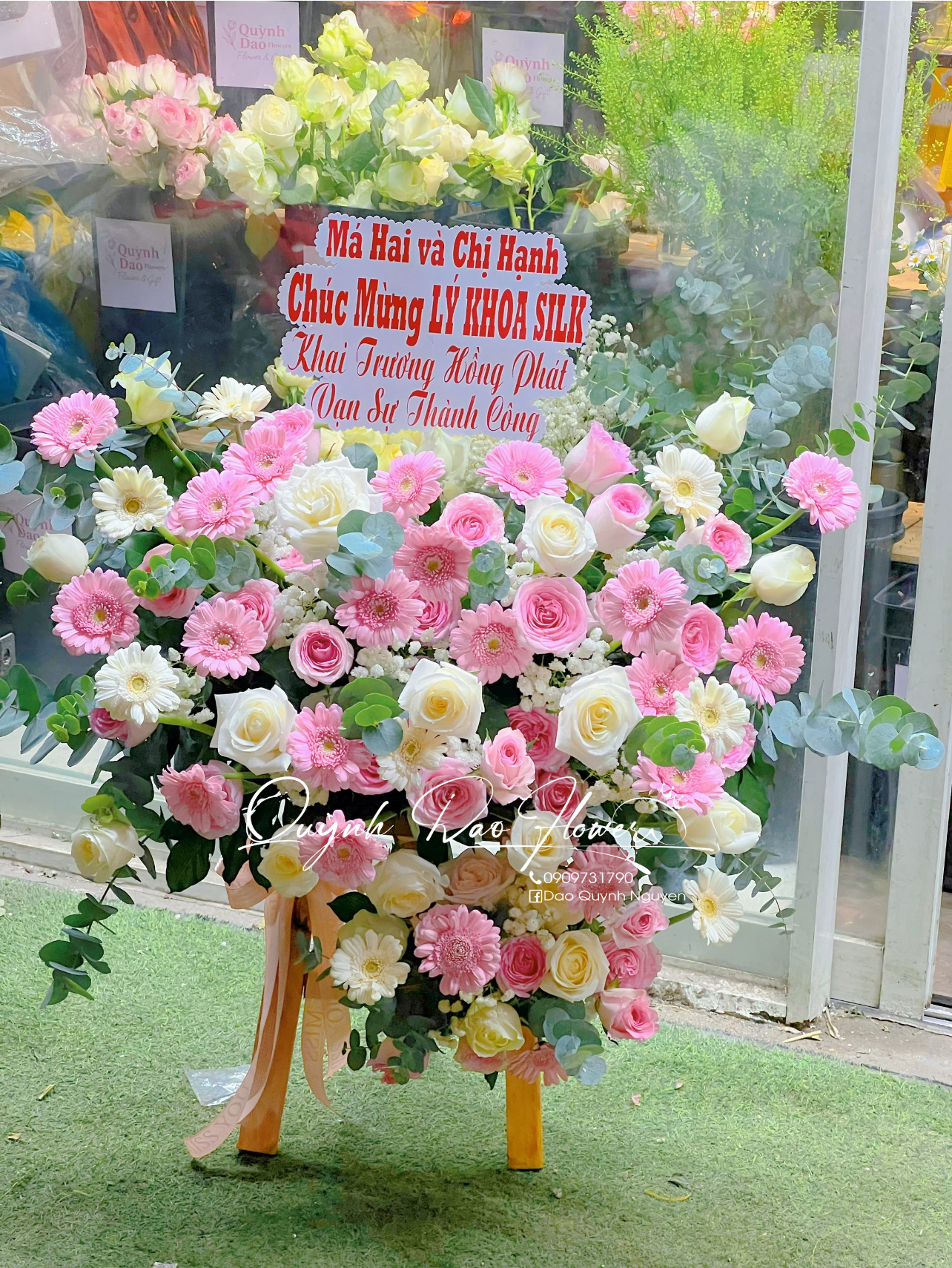 Kệ mini tone Hồng 