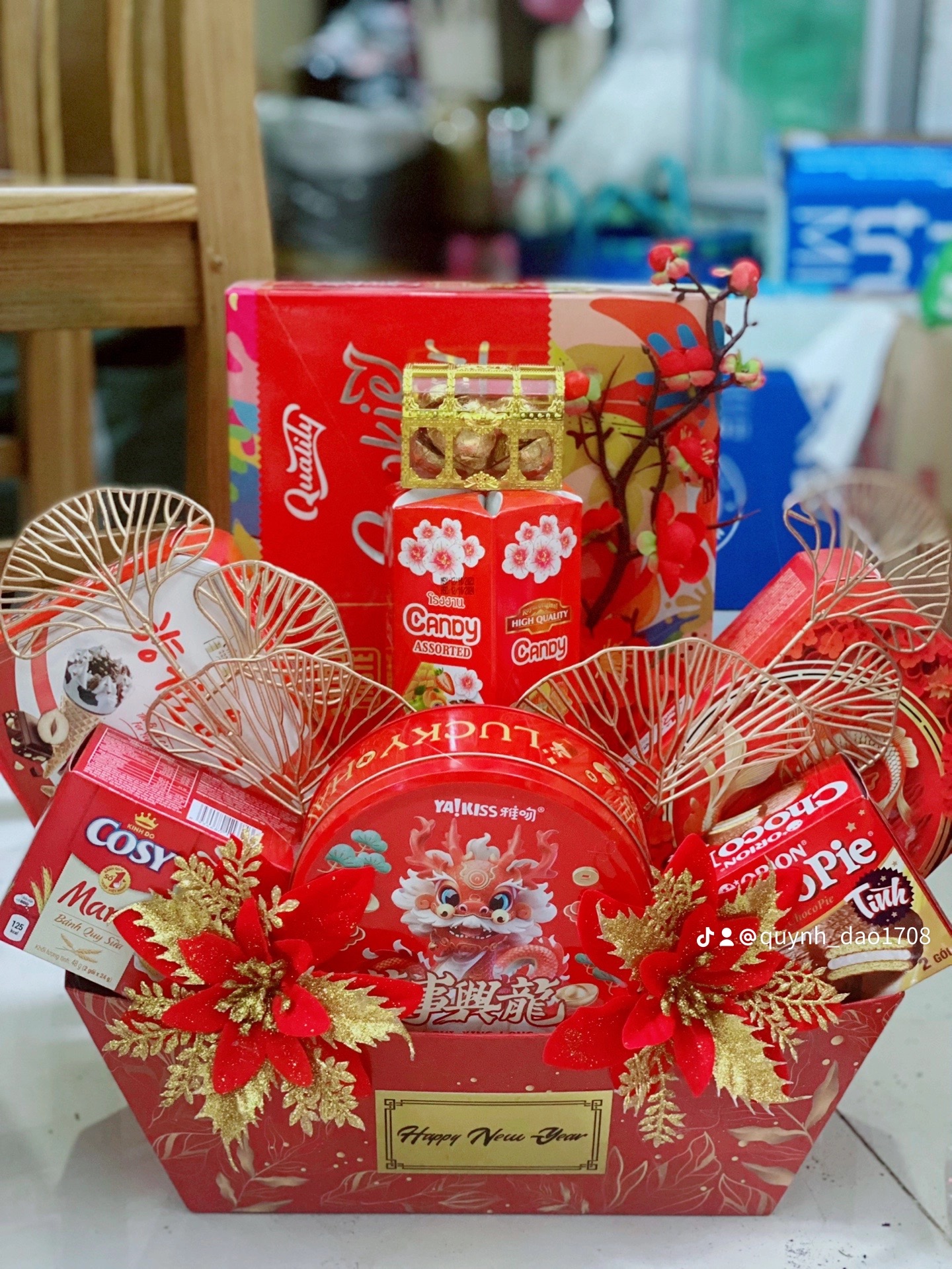 Giỏ quà Tết thịnh vượng 
