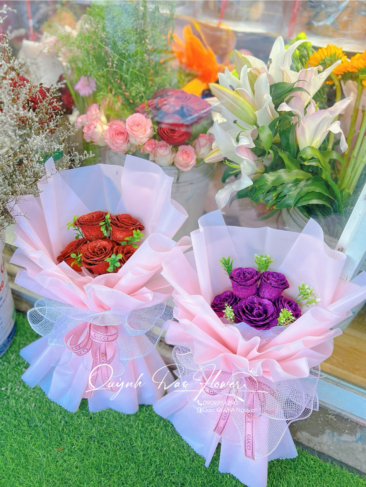 Bó hoa 5 bông tặng thầy, cô