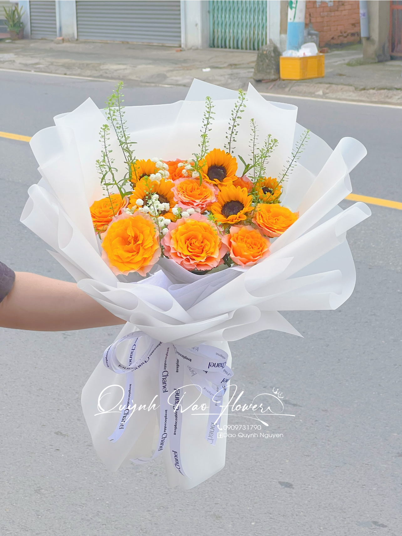 Hoa tone cam tại thuận an