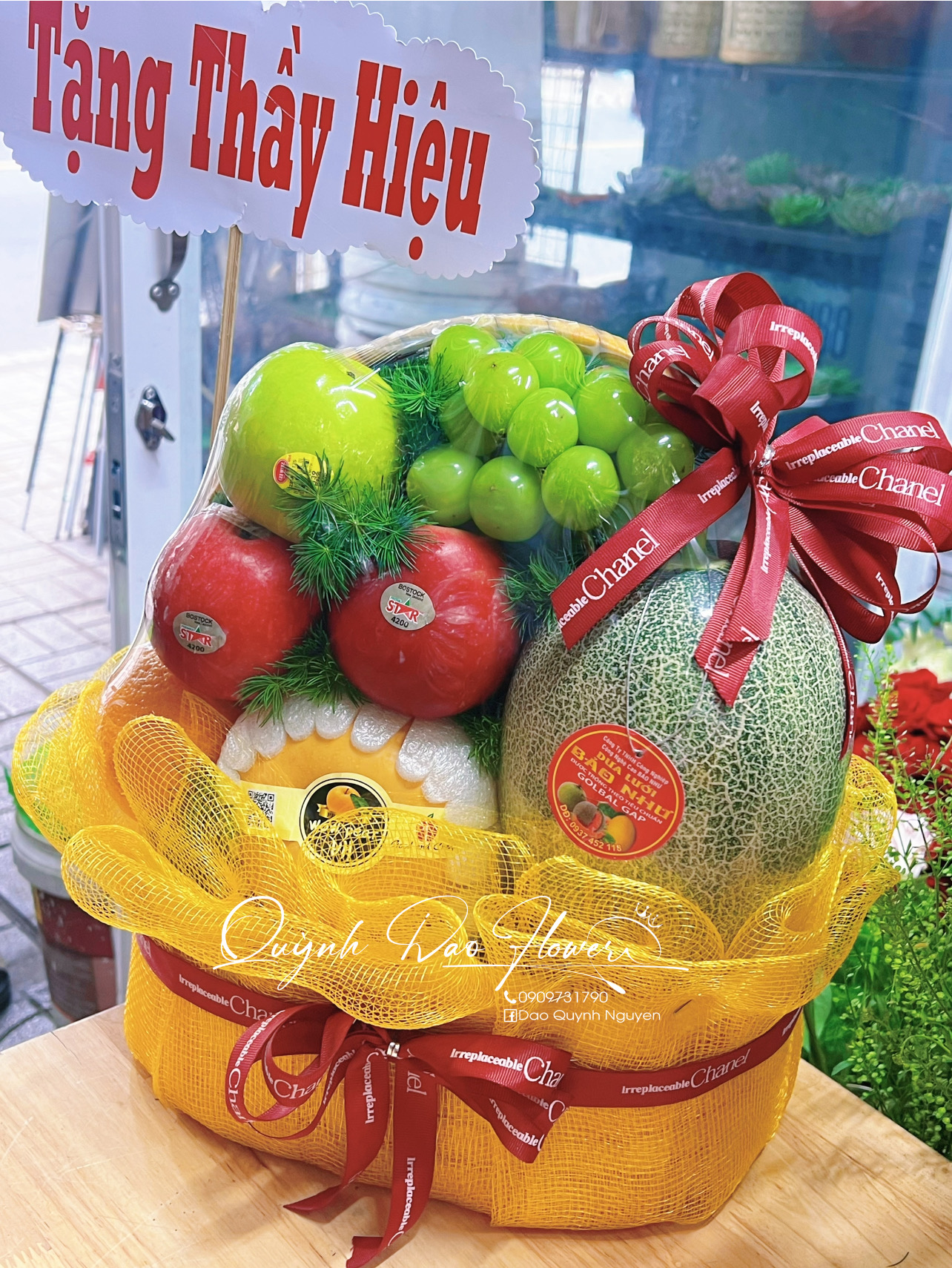 Giỏ trái cây biếu tặng hcm