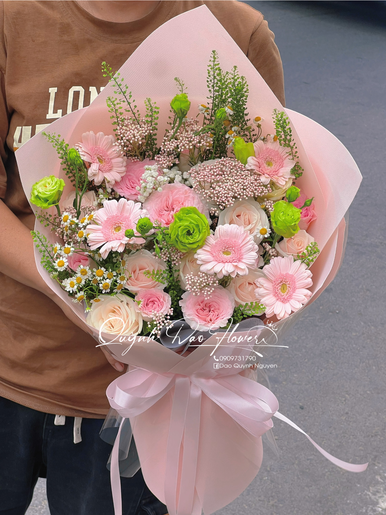 Hoa xinh paster
