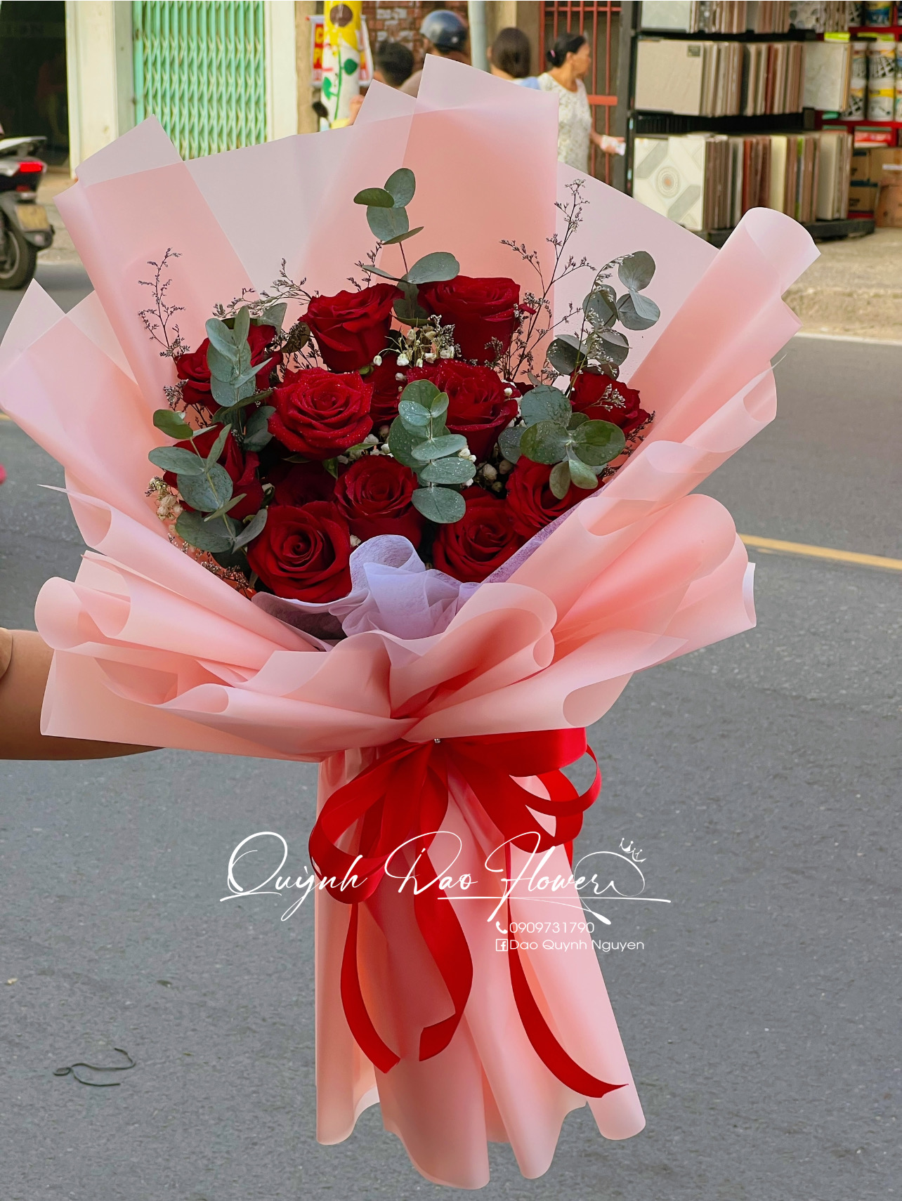 Bó hoa hồng tại thủ Đức 