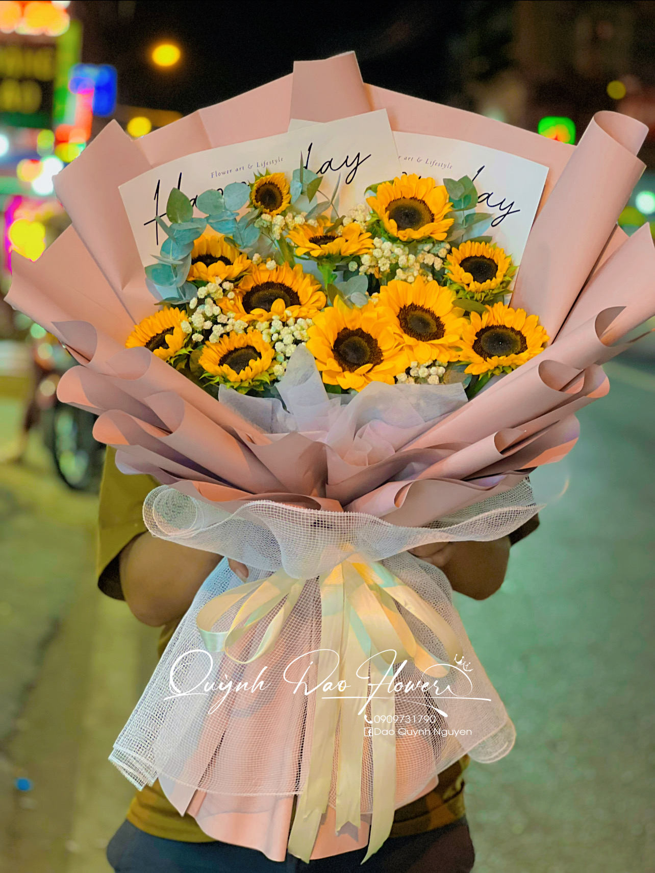 Hoa tốt nghiệp 
