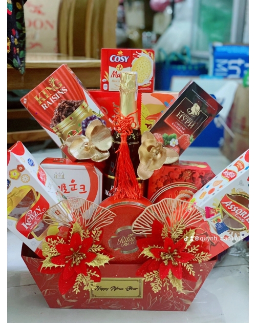 Giỏ quà Tết tình thân 