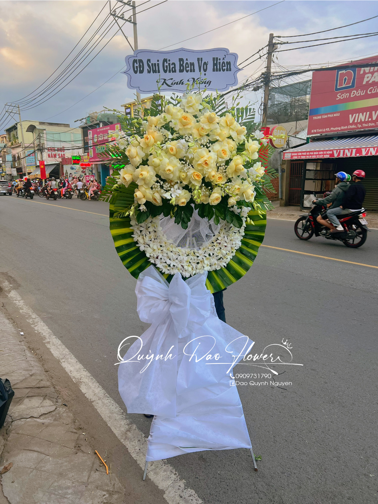 Kệ viếng, phúng điếu 