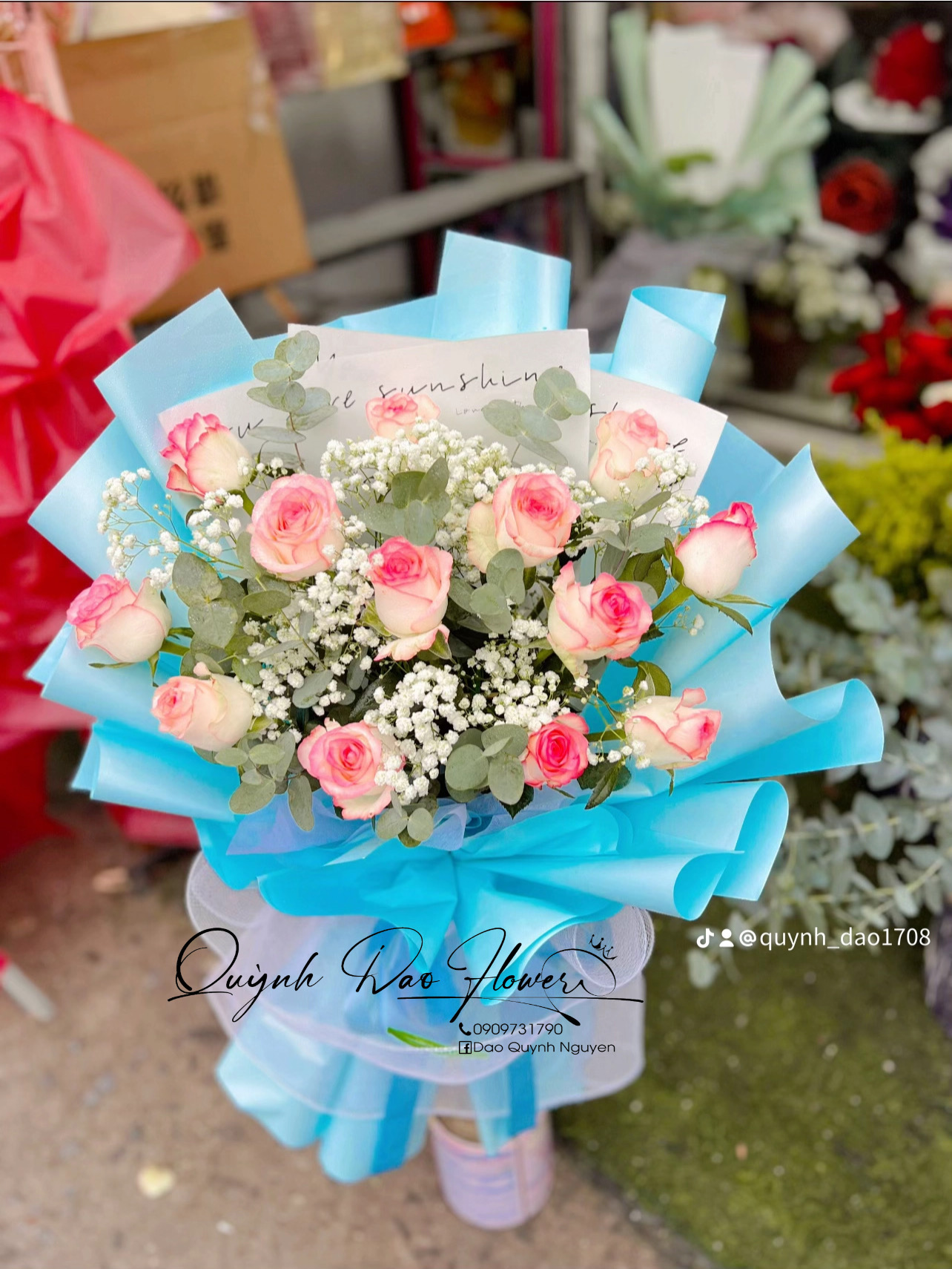 Hoa tốt nghiệp tặng bạn 