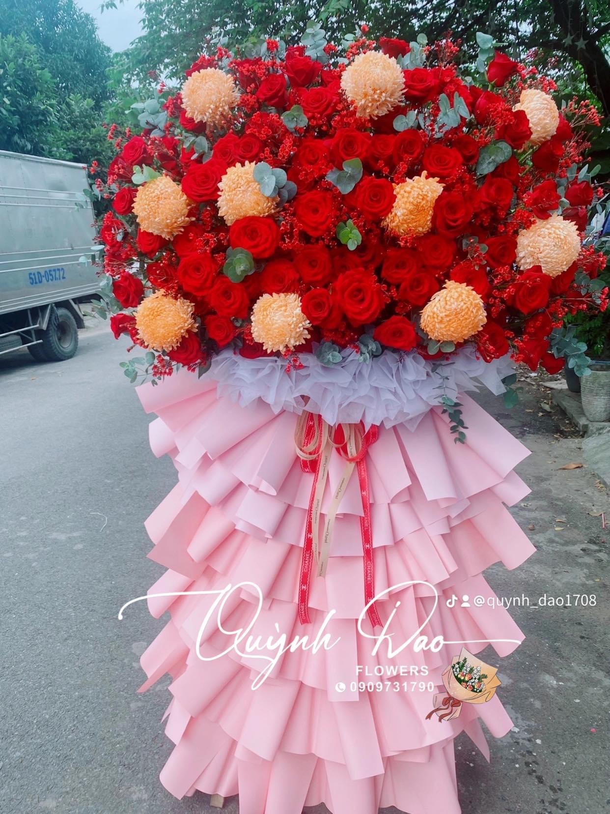 Kệ hoa khai cao cấp to đẹp