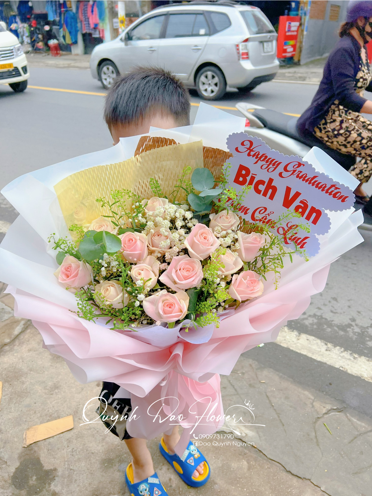 Bó hoa hồng nhỏ tặng sinh nhật 