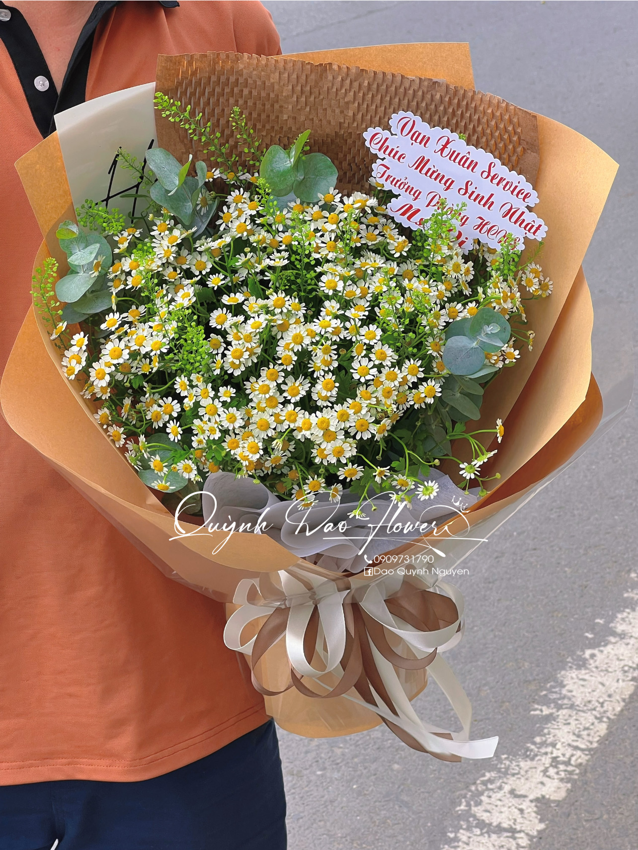Bó hoa cúc tana quận 12