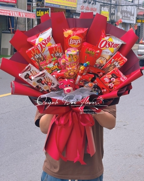 Hoa bánh kẹo lái thiêu